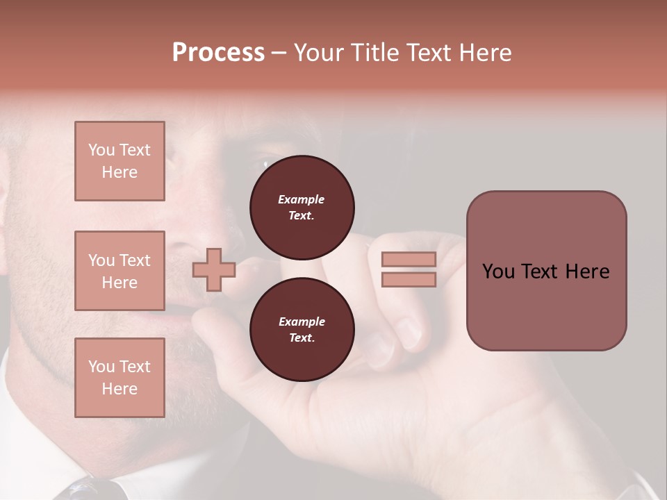 Smoking Cigar PowerPoint Template