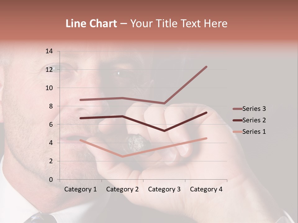 Smoking Cigar PowerPoint Template