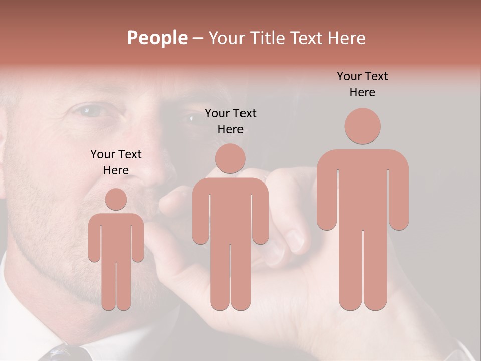 Smoking Cigar PowerPoint Template