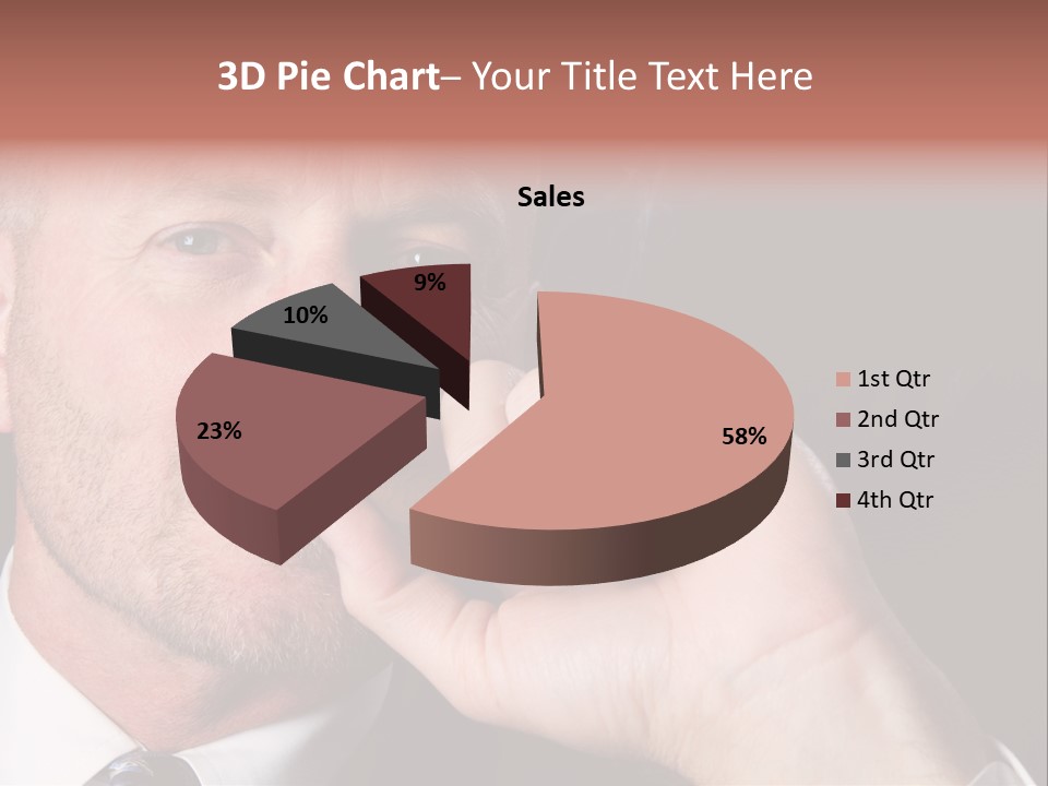 Smoking Cigar PowerPoint Template