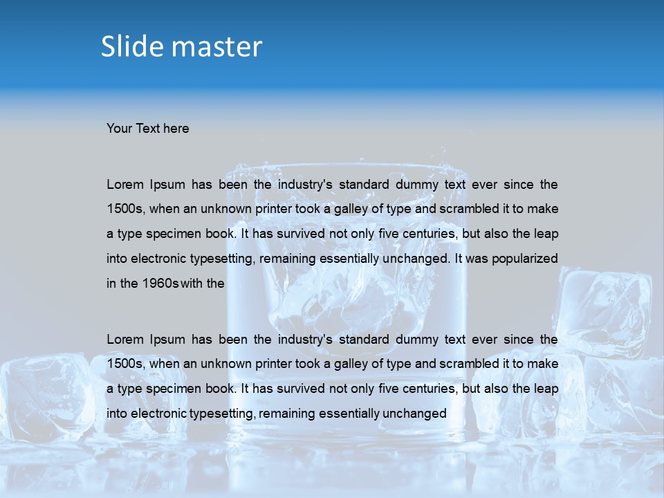 Orange Cocktail Spirituality PowerPoint Template