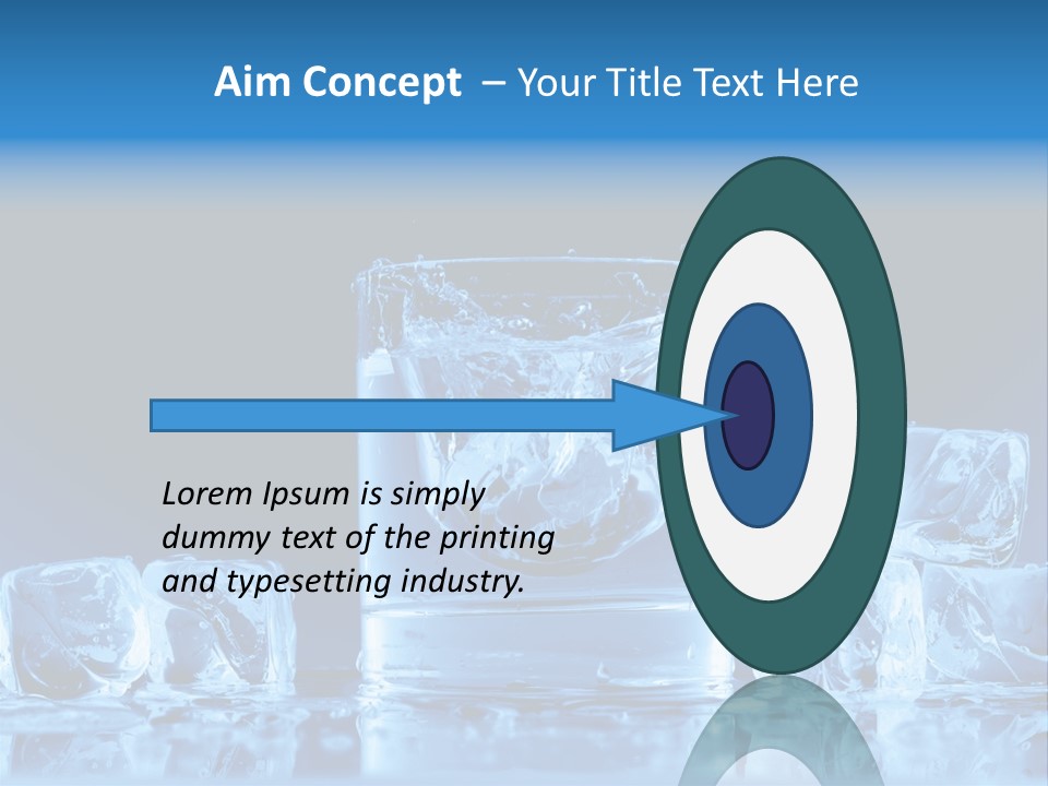 Orange Cocktail Spirituality PowerPoint Template