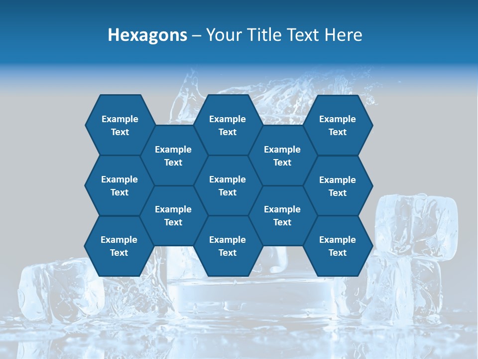 Stem Close Up Advertising PowerPoint Template