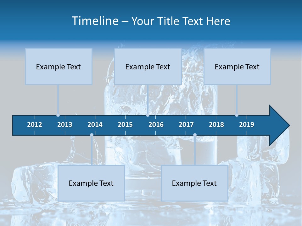 Stem Close Up Advertising PowerPoint Template