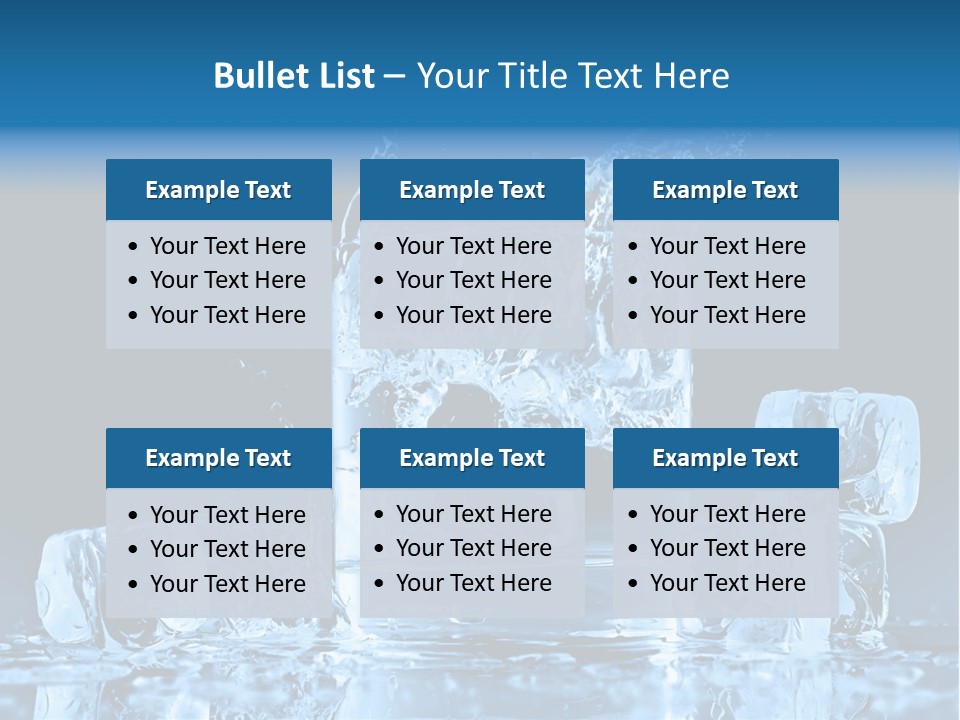 Stem Close Up Advertising PowerPoint Template