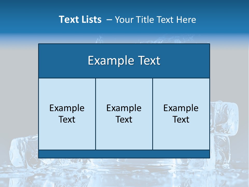 Stem Close Up Advertising PowerPoint Template