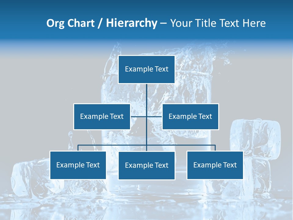 Stem Close Up Advertising PowerPoint Template