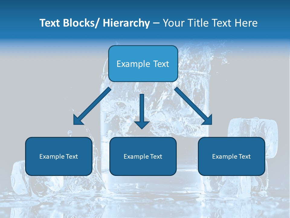 Stem Close Up Advertising PowerPoint Template