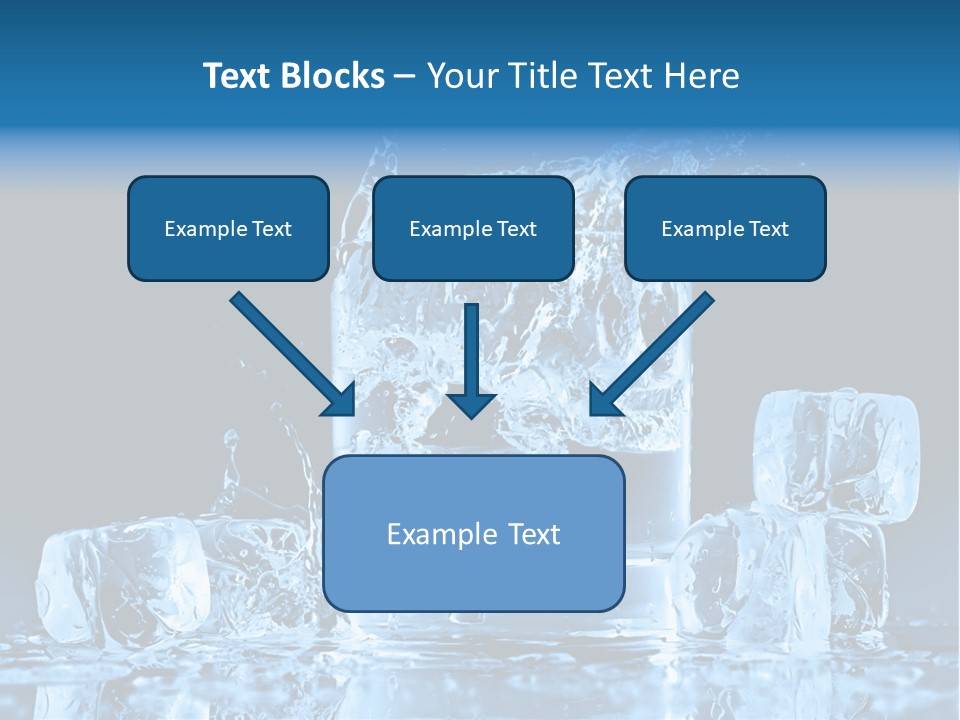 Stem Close Up Advertising PowerPoint Template