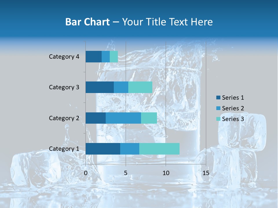 Stem Close Up Advertising PowerPoint Template