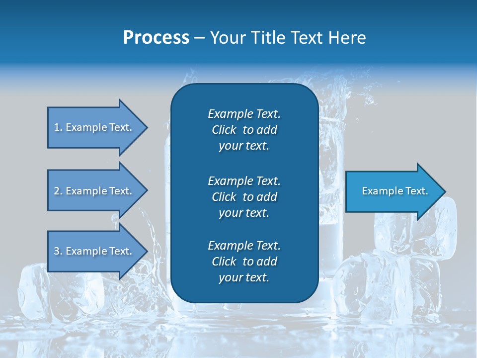 Stem Close Up Advertising PowerPoint Template