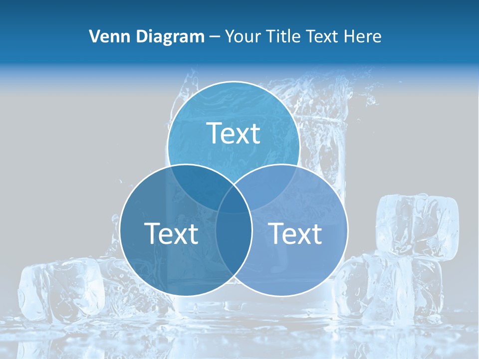 Stem Close Up Advertising PowerPoint Template