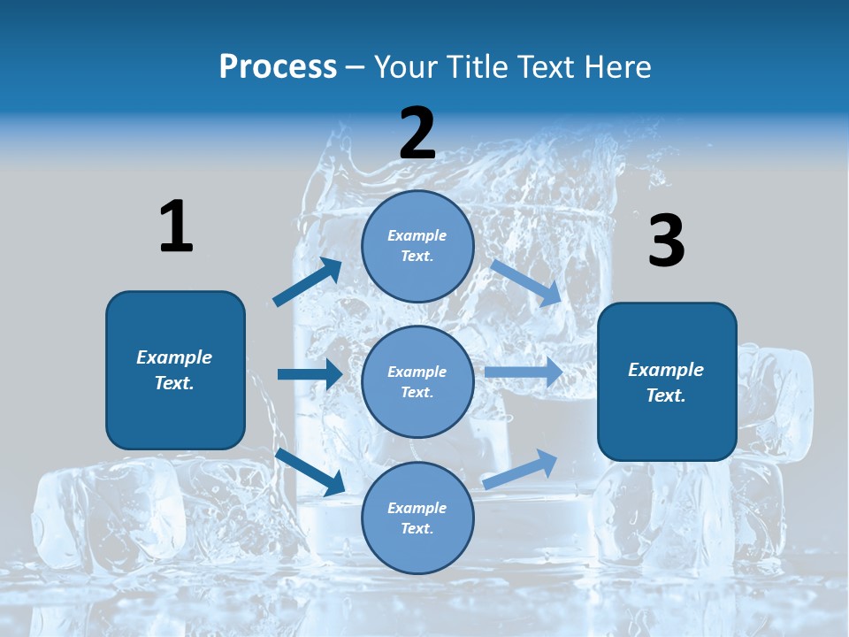 Stem Close Up Advertising PowerPoint Template