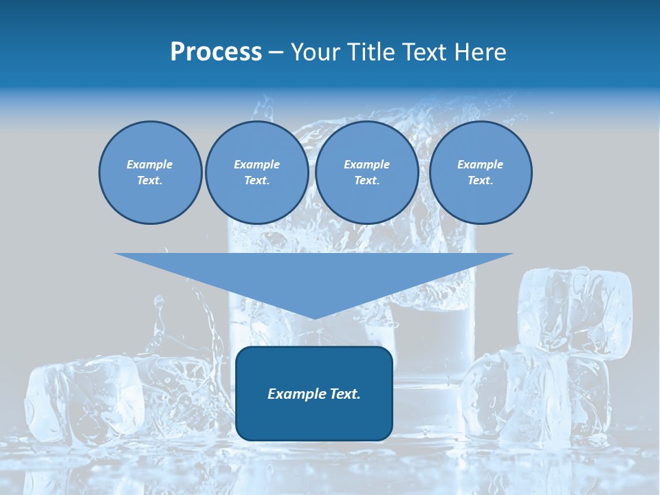 Stem Close Up Advertising PowerPoint Template