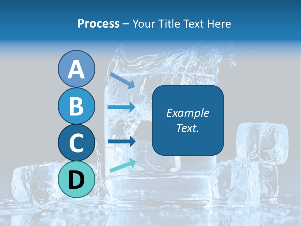 Stem Close Up Advertising PowerPoint Template
