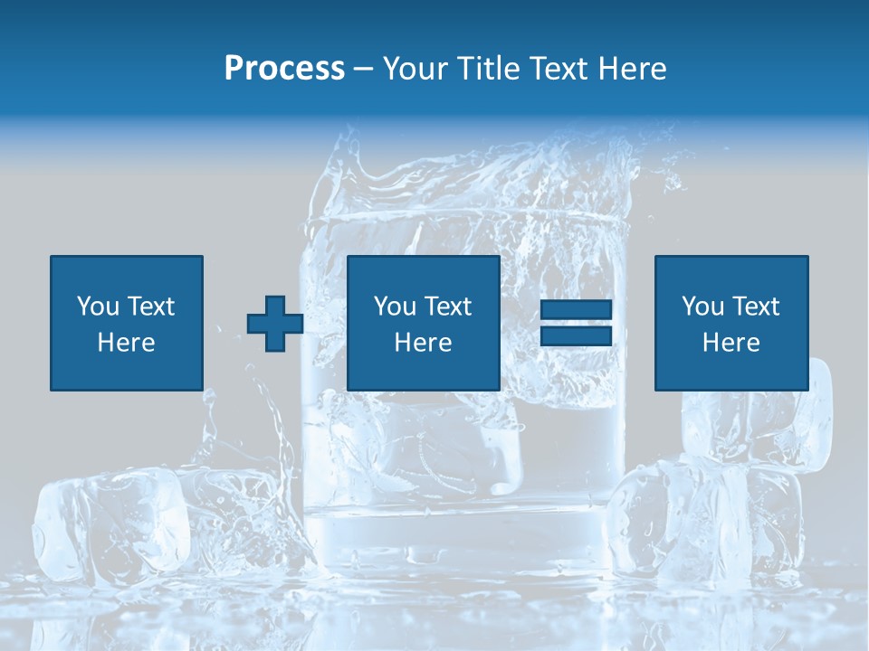 Stem Close Up Advertising PowerPoint Template