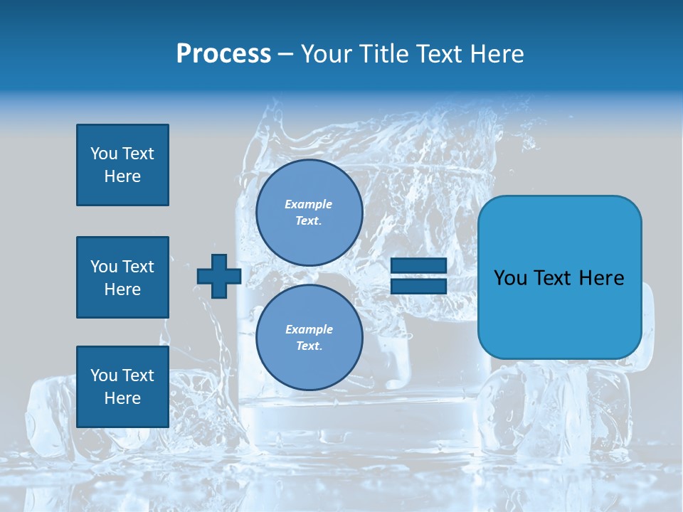 Stem Close Up Advertising PowerPoint Template