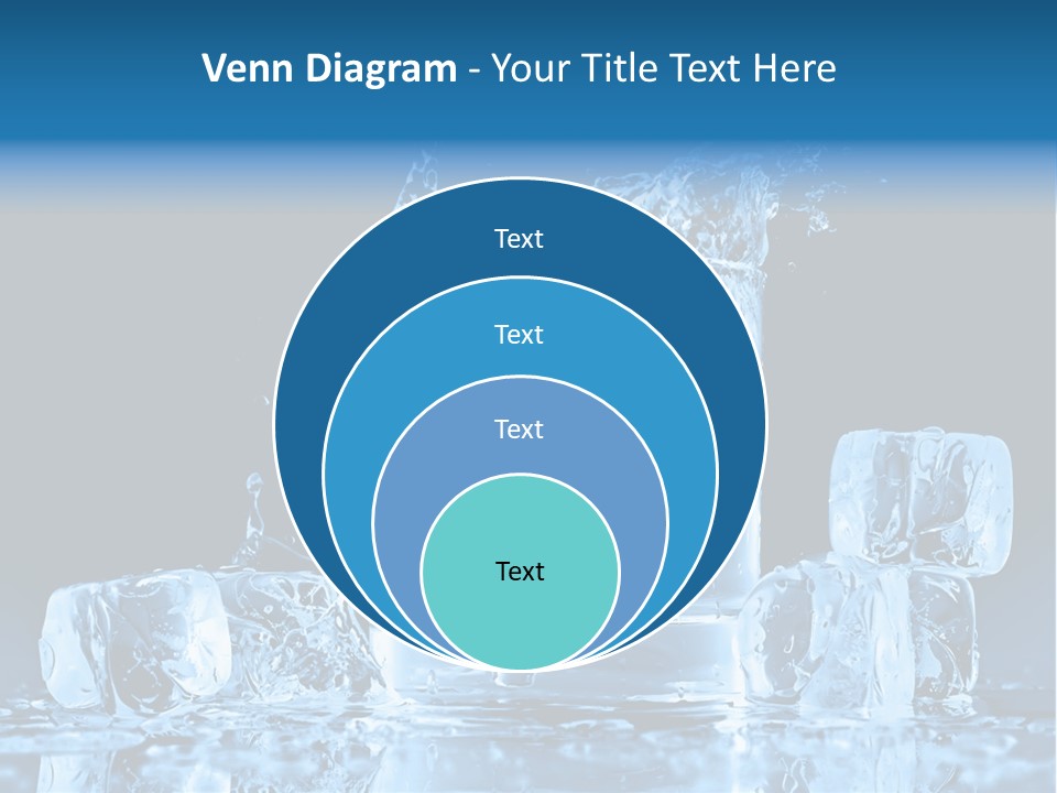 Stem Close Up Advertising PowerPoint Template
