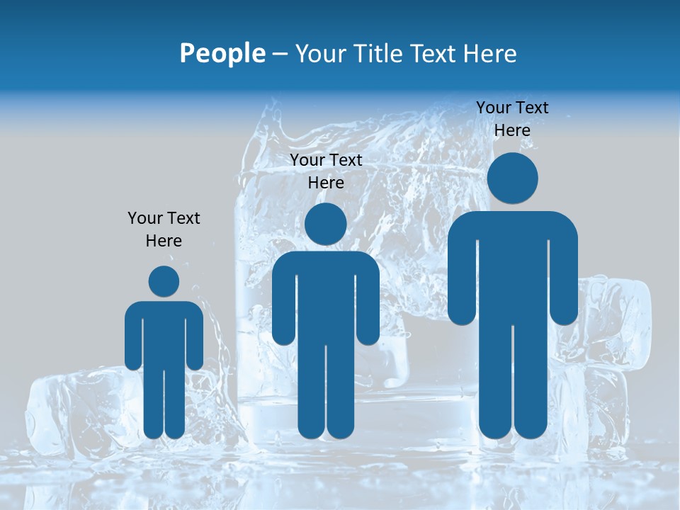 Stem Close Up Advertising PowerPoint Template