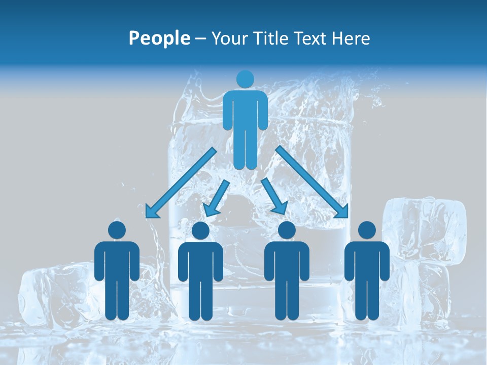 Stem Close Up Advertising PowerPoint Template