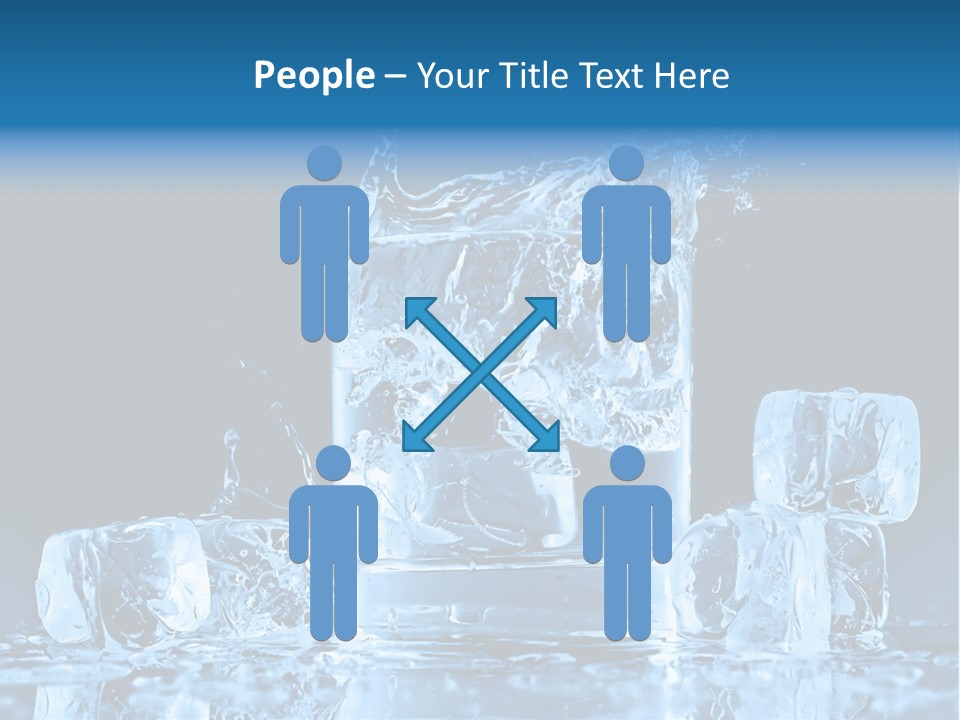 Stem Close Up Advertising PowerPoint Template