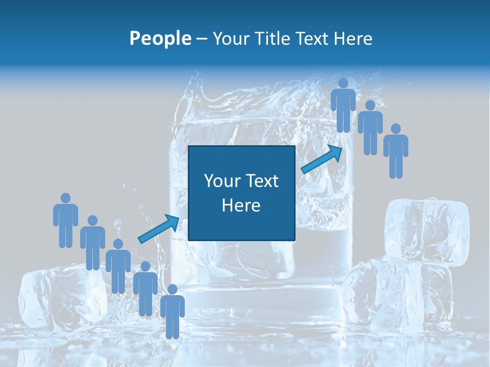 Stem Close Up Advertising PowerPoint Template