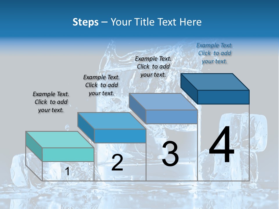 Stem Close Up Advertising PowerPoint Template