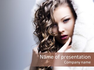 Happy Cute Coat PowerPoint Template