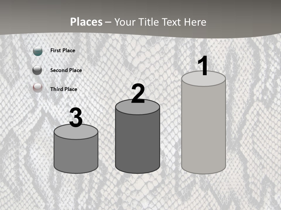 Snake Texture PowerPoint Template