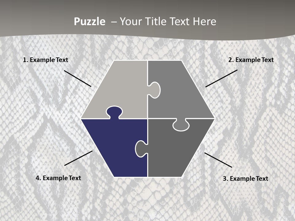 Snake Texture PowerPoint Template