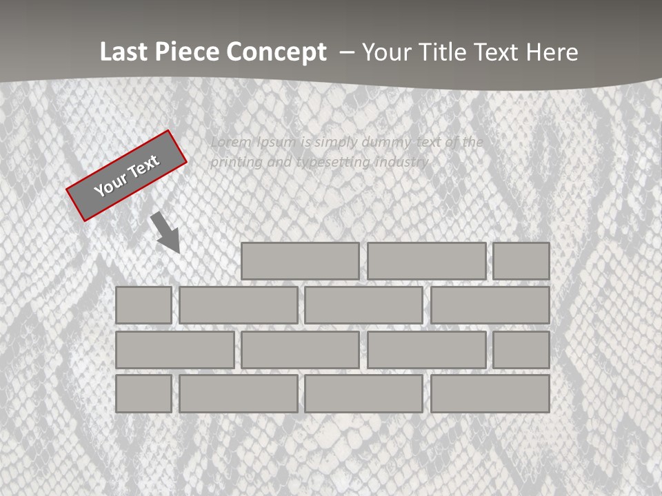 Snake Texture PowerPoint Template