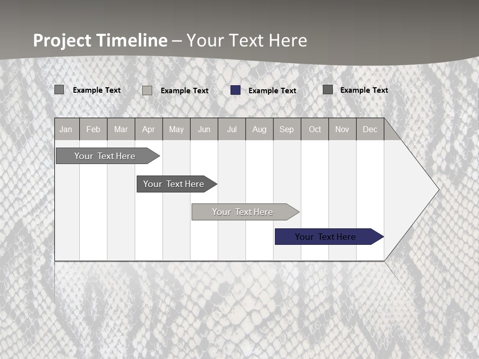 Snake Texture PowerPoint Template