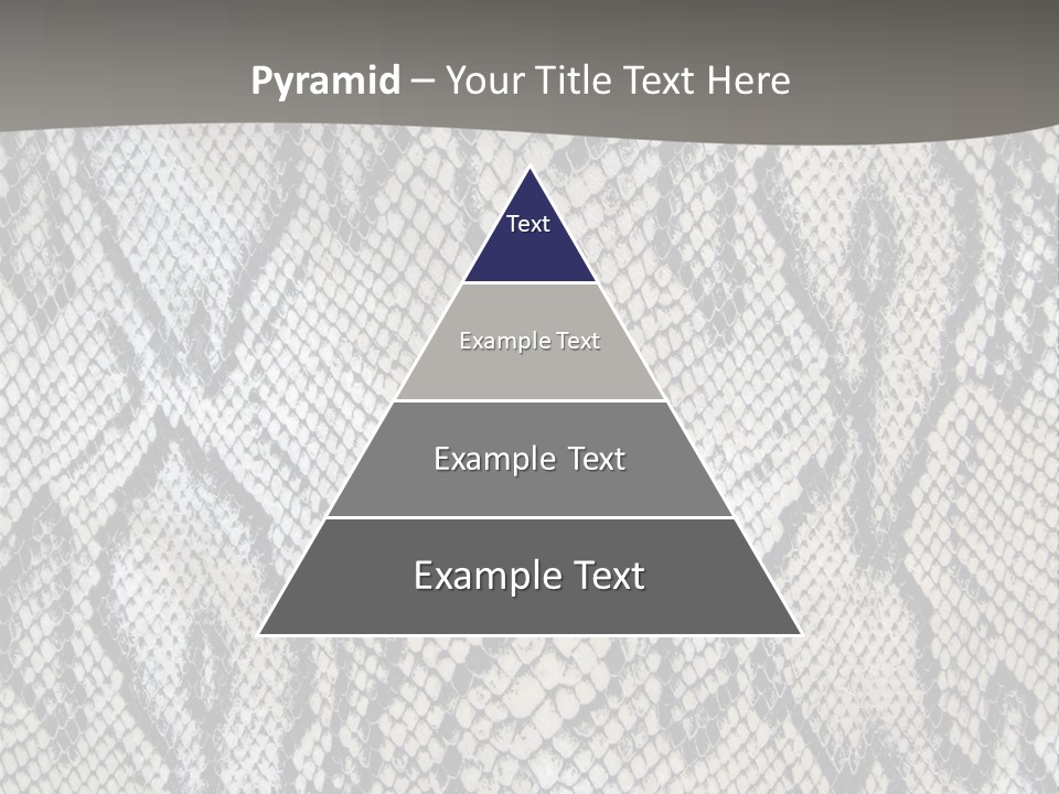 Snake Texture PowerPoint Template