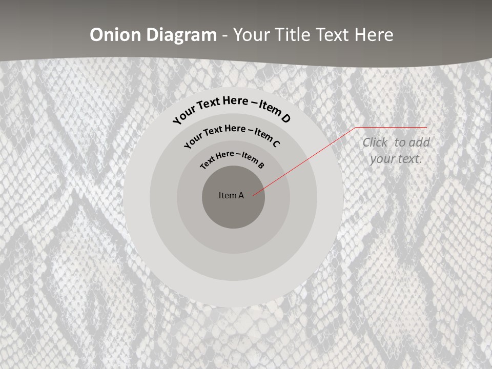 Snake Texture PowerPoint Template