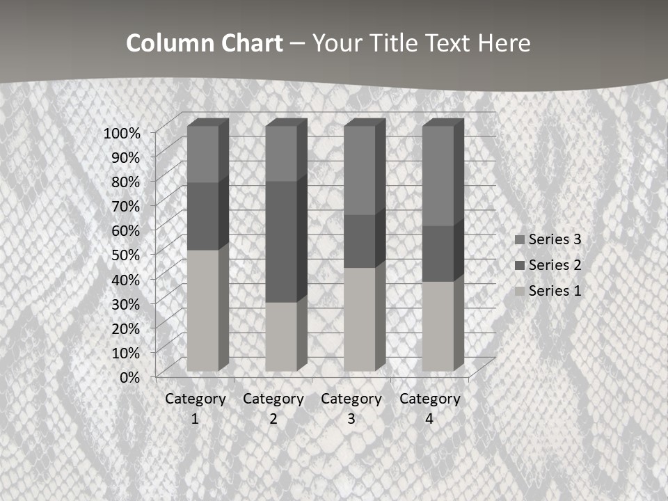 Snake Texture PowerPoint Template