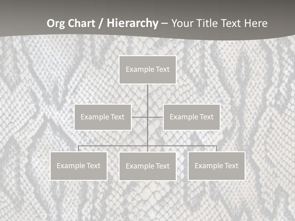 Snake Texture PowerPoint Template