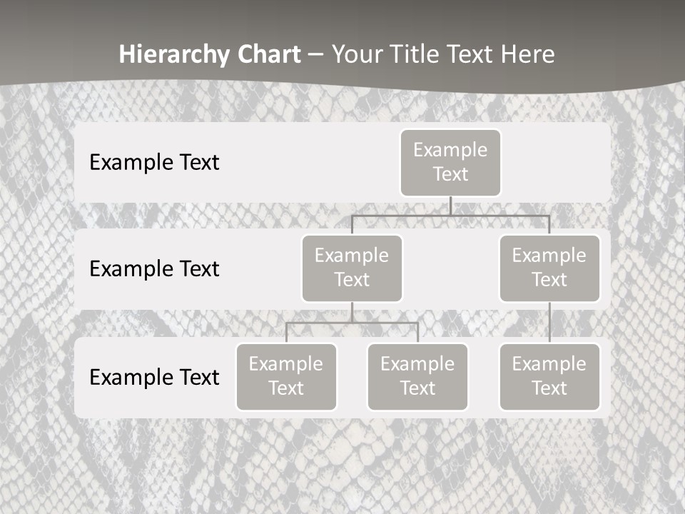 Snake Texture PowerPoint Template