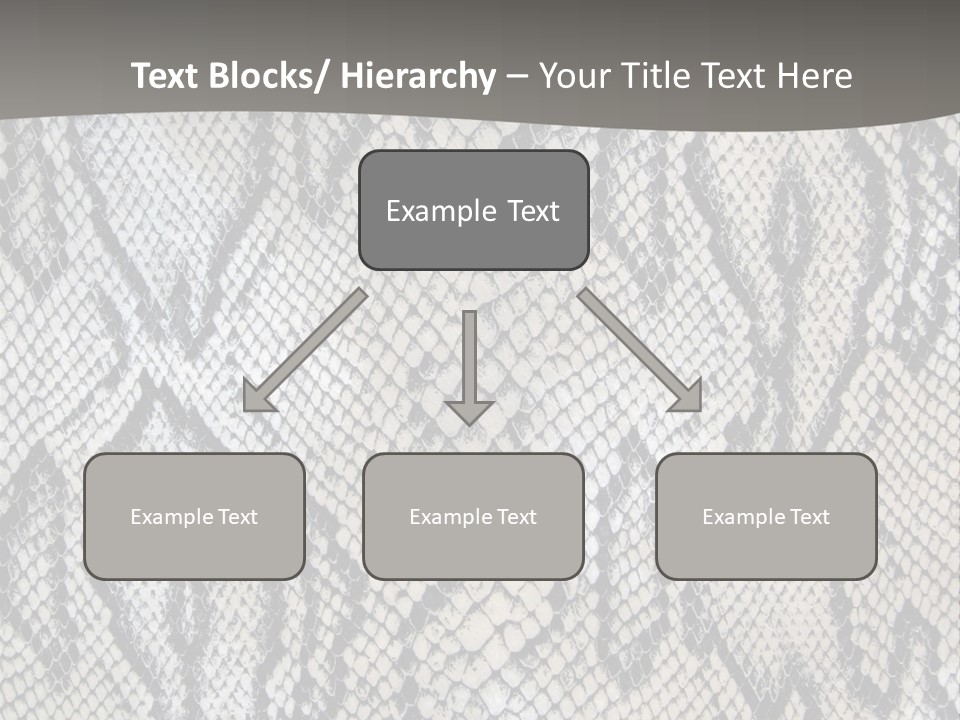 Snake Texture PowerPoint Template