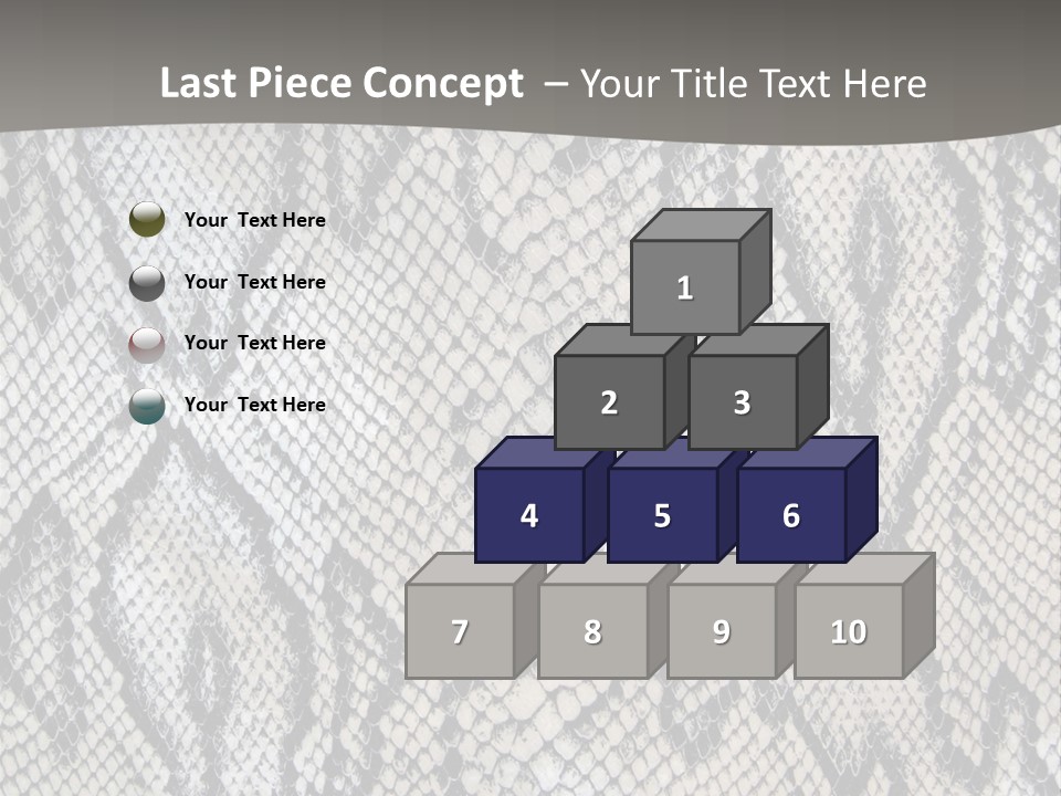 Snake Texture PowerPoint Template
