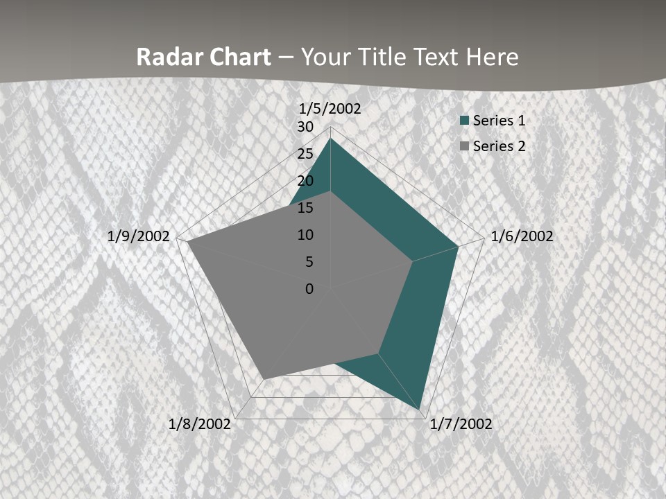 Snake Texture PowerPoint Template