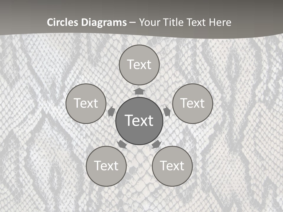 Snake Texture PowerPoint Template