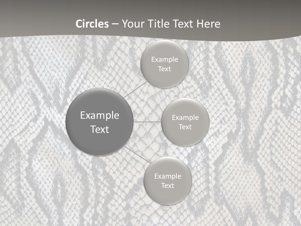 Snake Texture PowerPoint Template