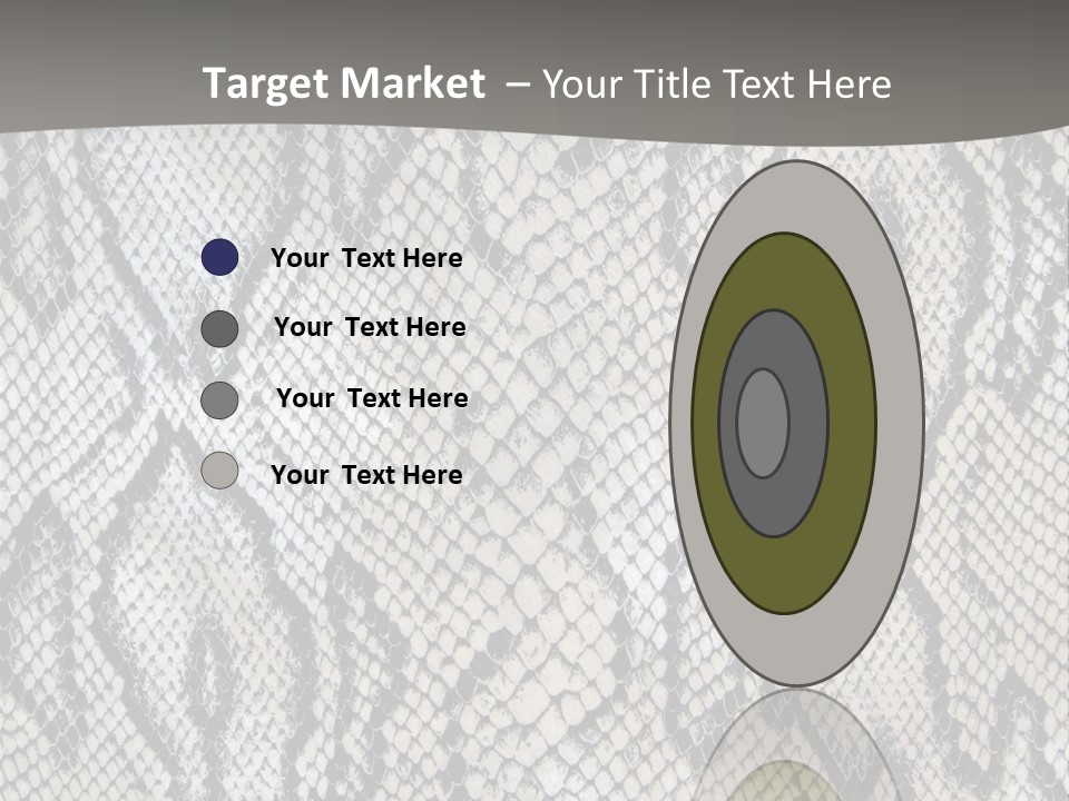 Snake Texture PowerPoint Template