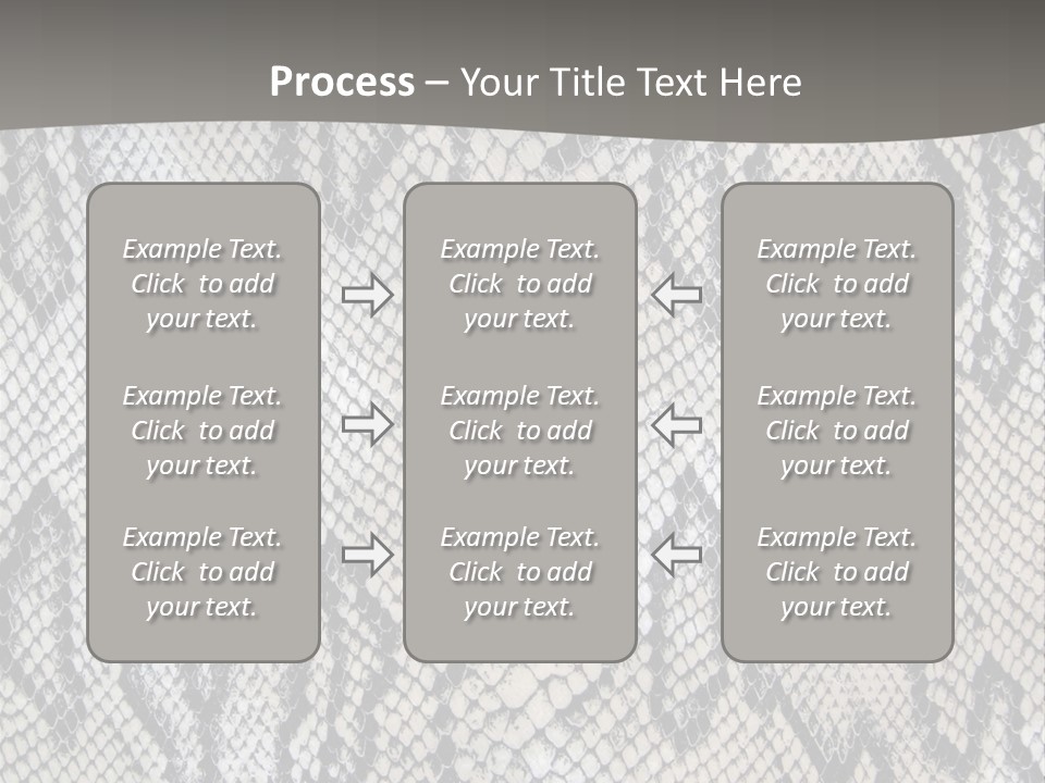 Snake Texture PowerPoint Template