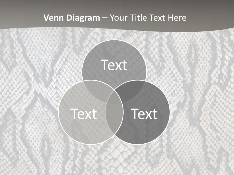 Snake Texture PowerPoint Template