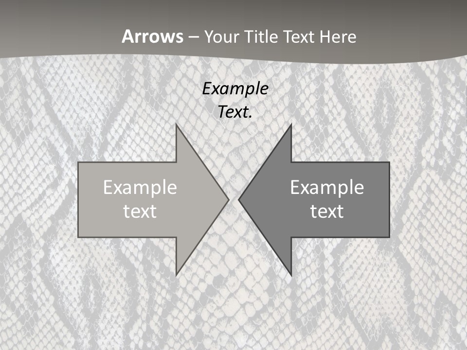 Snake Texture PowerPoint Template