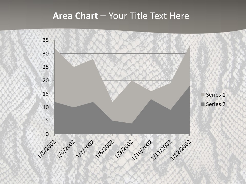 Snake Texture PowerPoint Template