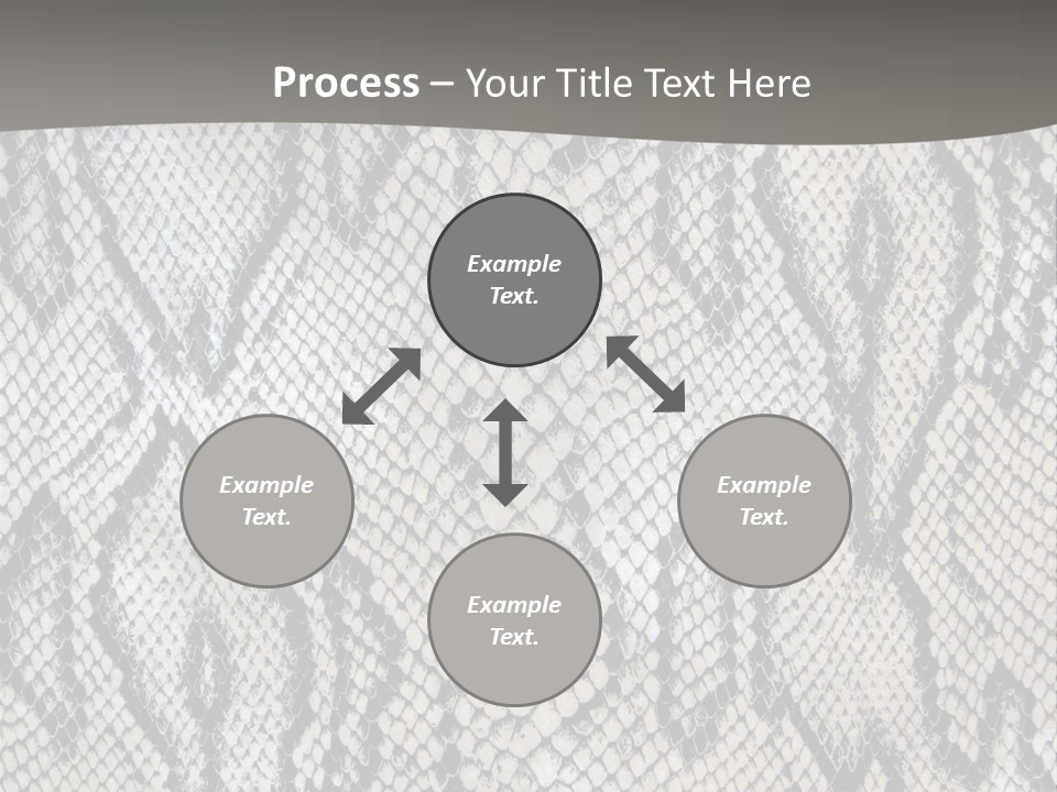 Snake Texture PowerPoint Template