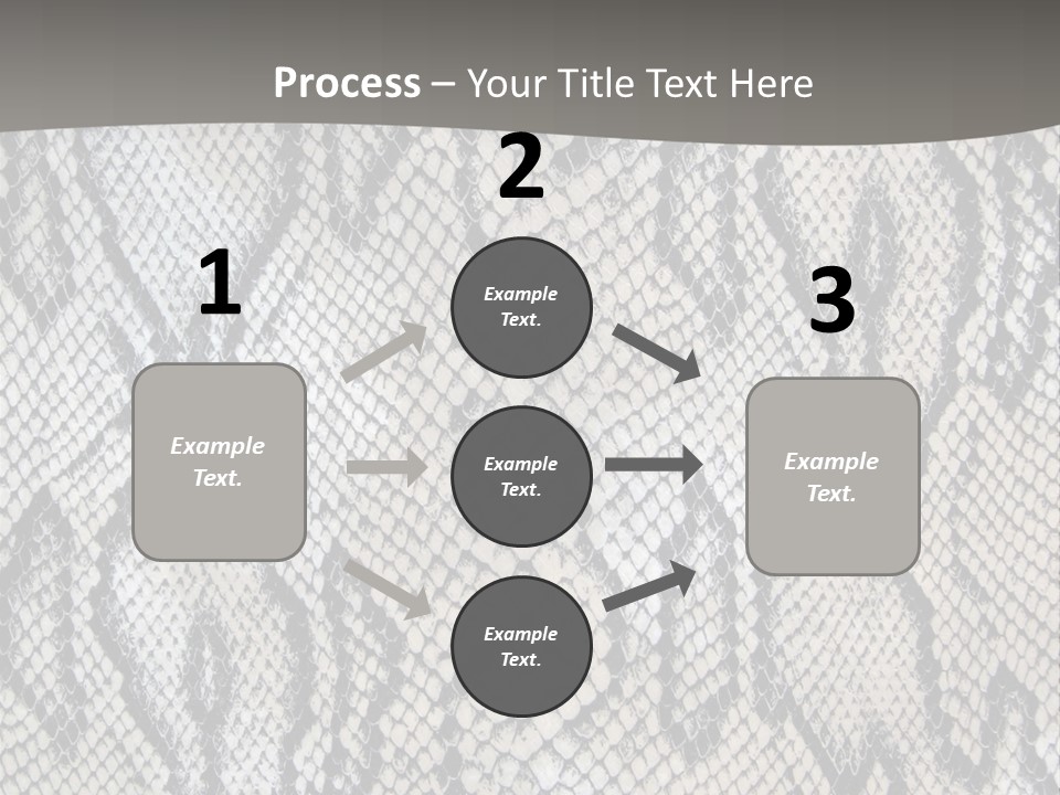 Snake Texture PowerPoint Template