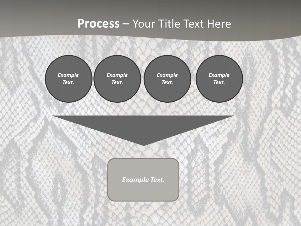 Snake Texture PowerPoint Template